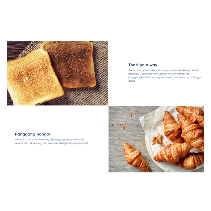 Electrolux Toaster - E2TS1-100W